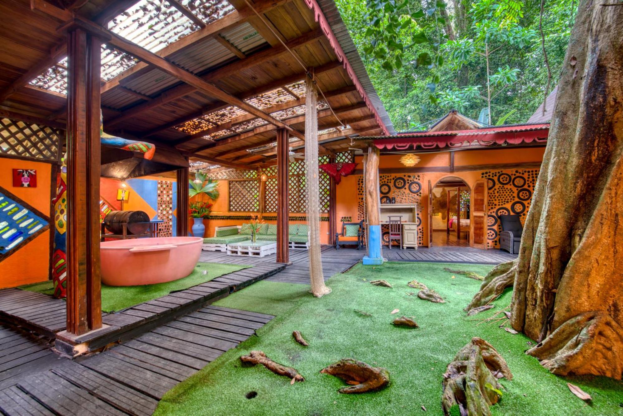 Tree House Beachfront Lodge Puerto Viejo de Talamanca Dış mekan fotoğraf